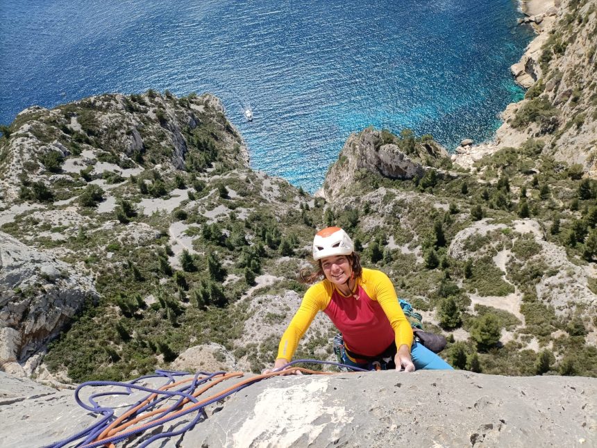 Ester Sabadell, en la imagen, protagonista en Planeta Montaña by Huesca La Magia. Foto: Cedida