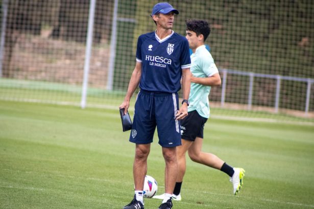 Cuco Ziganda en la semana previa al partido frente al Alcorcón