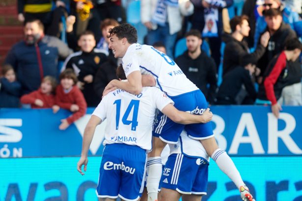 El Real Zaragoza le venció al Andorra