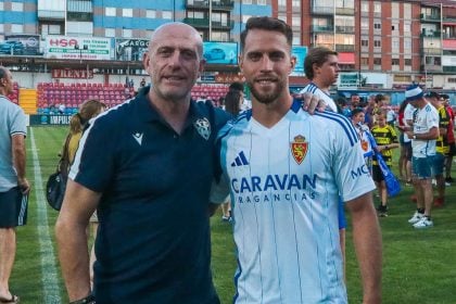 Iván y Julián Calero, foto de familia