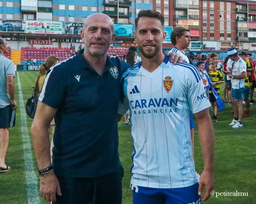 Iván y Julián Calero, foto de familia