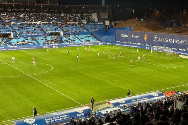 El partido acabó decidiéndose en el punto de penalti | Foto: SportAragón