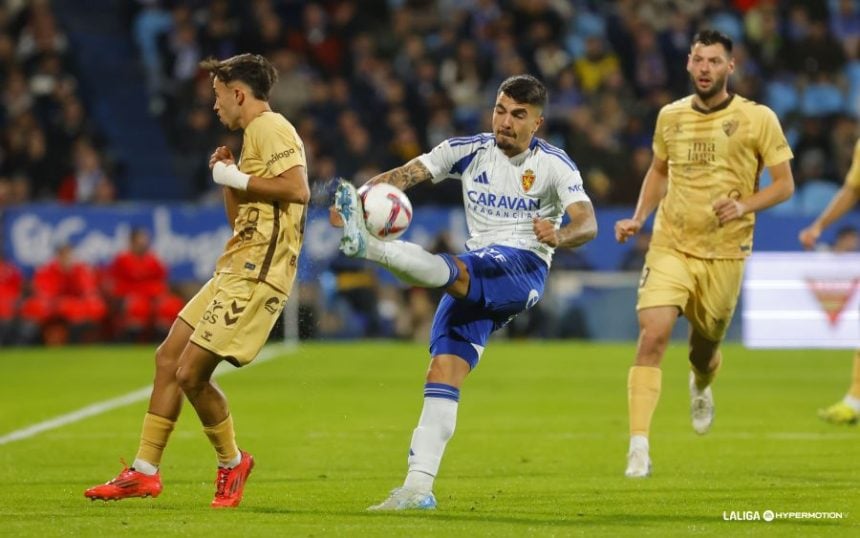 Málaga vs Real Zaragoza, La Liga